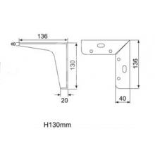 铁沙发脚（FE028）